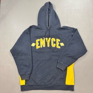 Enyce Hoodie Medium 24x28 Y2K Streetwear Chenille Logo